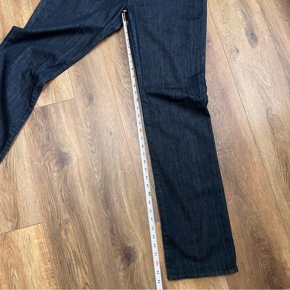 Paper Denim & Cloth Jeans Womens Size 32 Sienna Low Rise Straight  Dark Wash - Picture 9 of 12